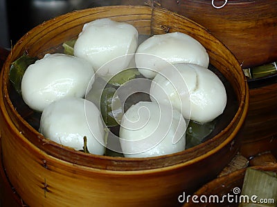 Chinese chengdu snacksï¼ŒCakes wrapped in leaves Stock Photo